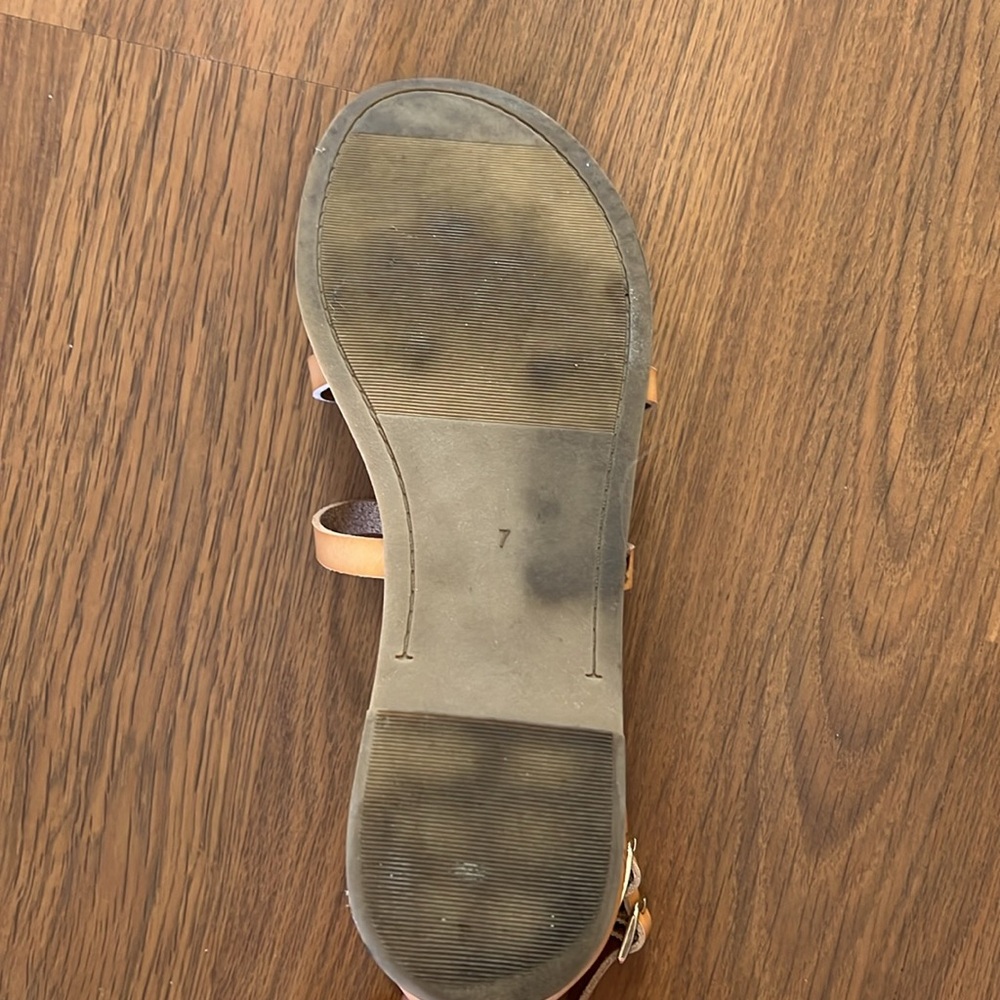 Light Brown Sandals - Picture 3 of 4
